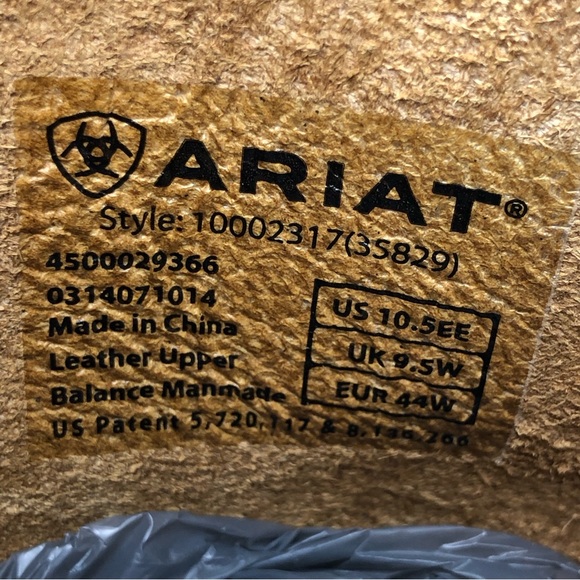 Ariat Rambler Bomber Western Leather Work Cowboy 10002317 Boots SZ 10.5EEE R1 - Picture 12 of 13